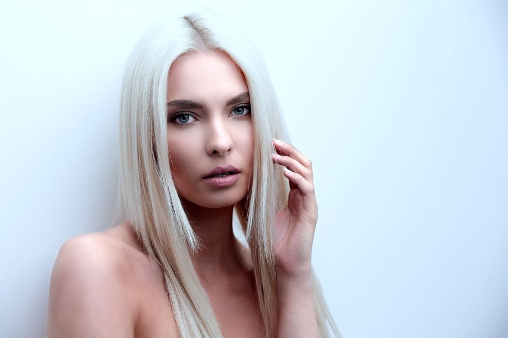 shampoing bleu cheveux blonds