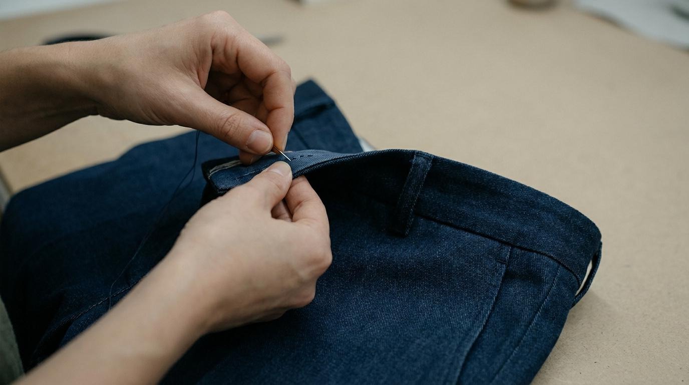 astuce pantalon qui descend