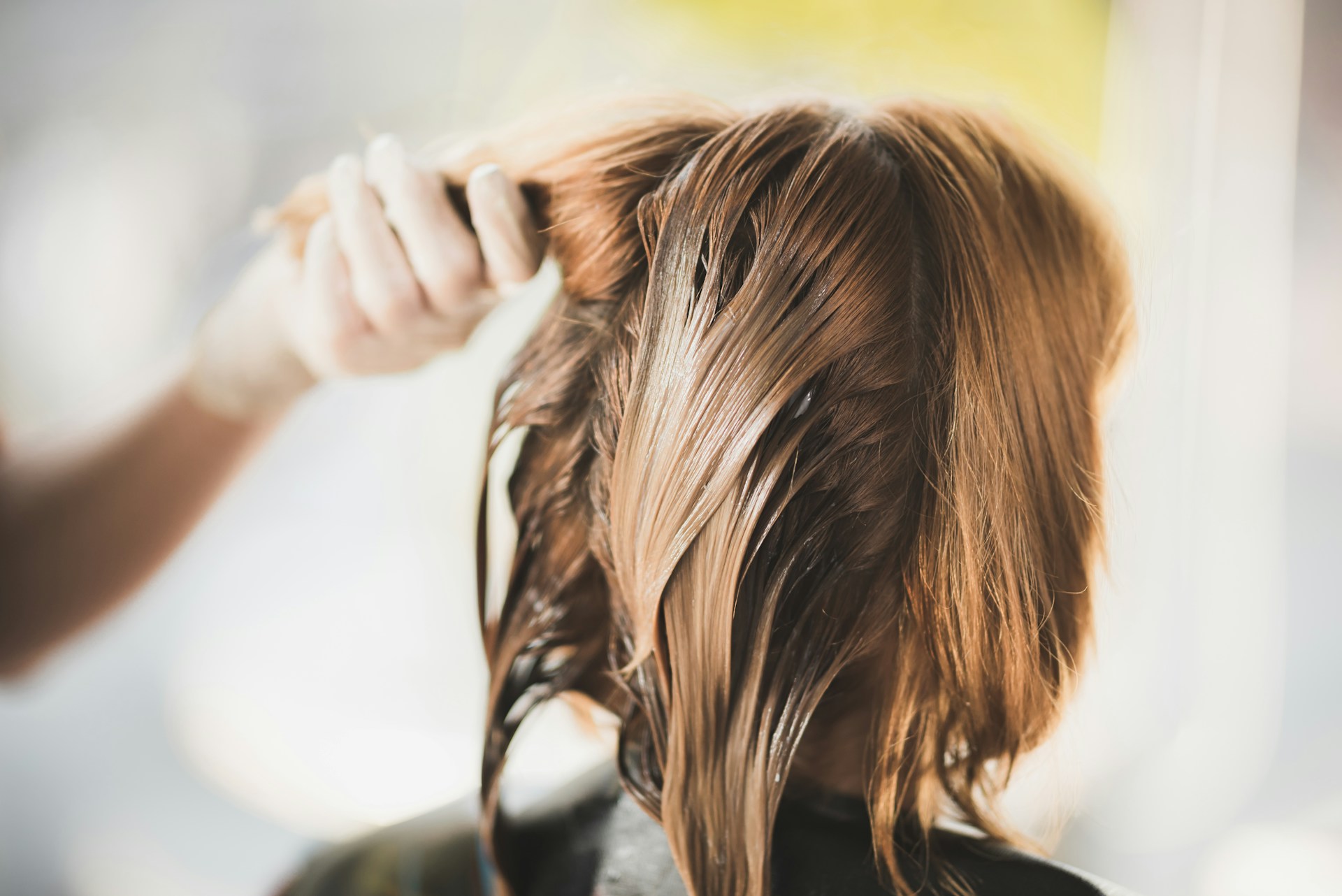 huile pour lisser les cheveux