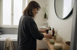 900 Care avis : efficacité du déo, dentifrice et abonnement Salle de bains lumineuse avec des produits écoresponsables pour un 900 care avis authentique.